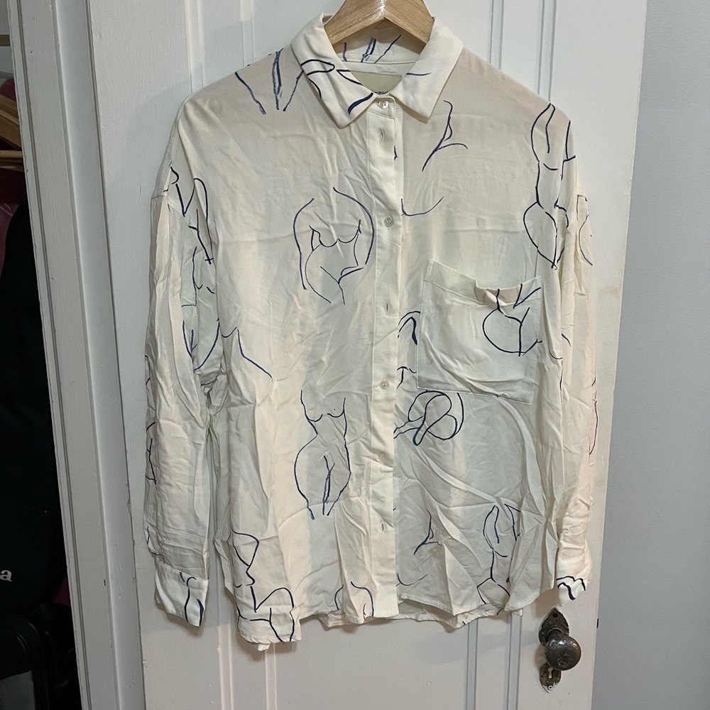 Paloma wool button up blouse